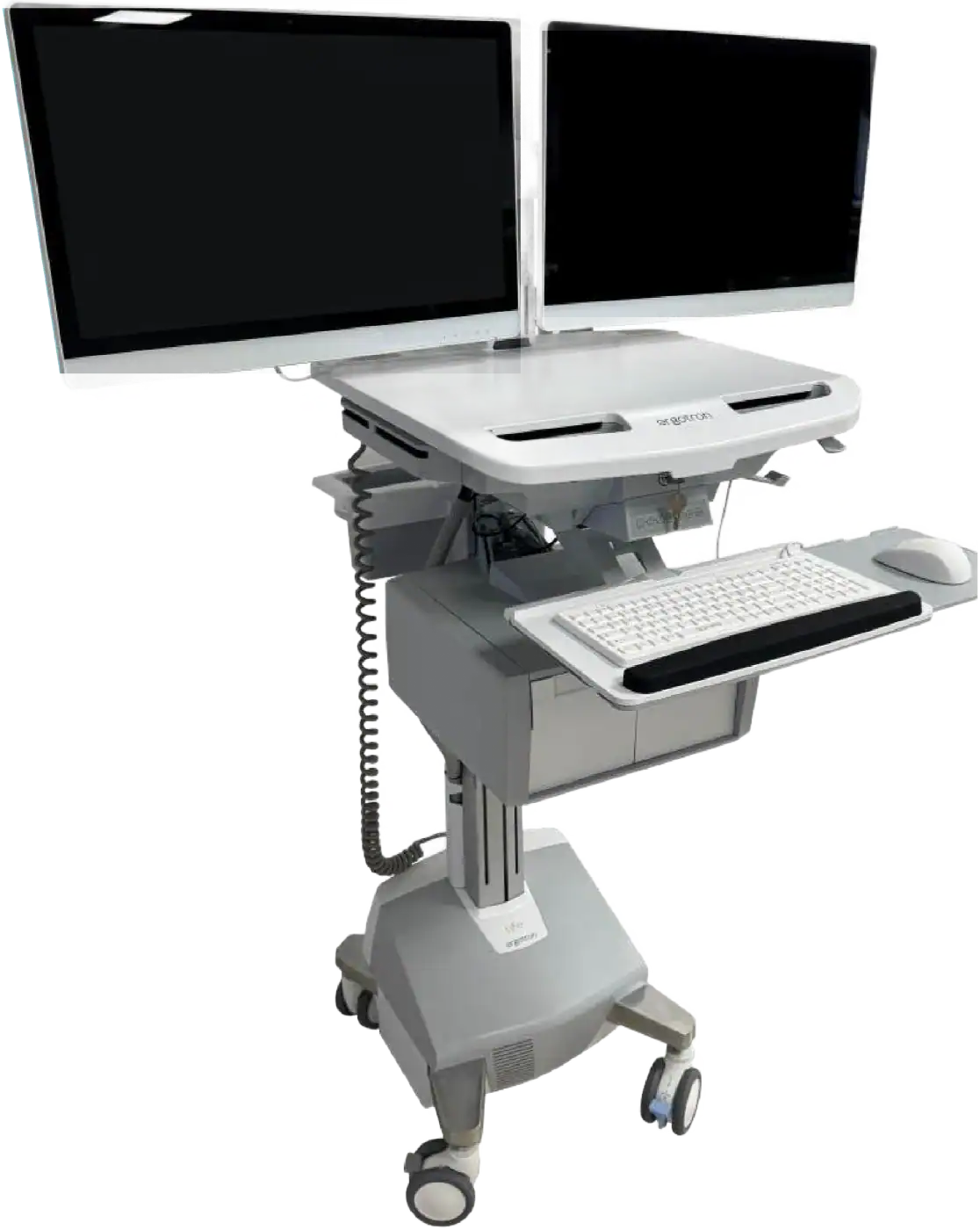 Carrello informatizzato per la sanità