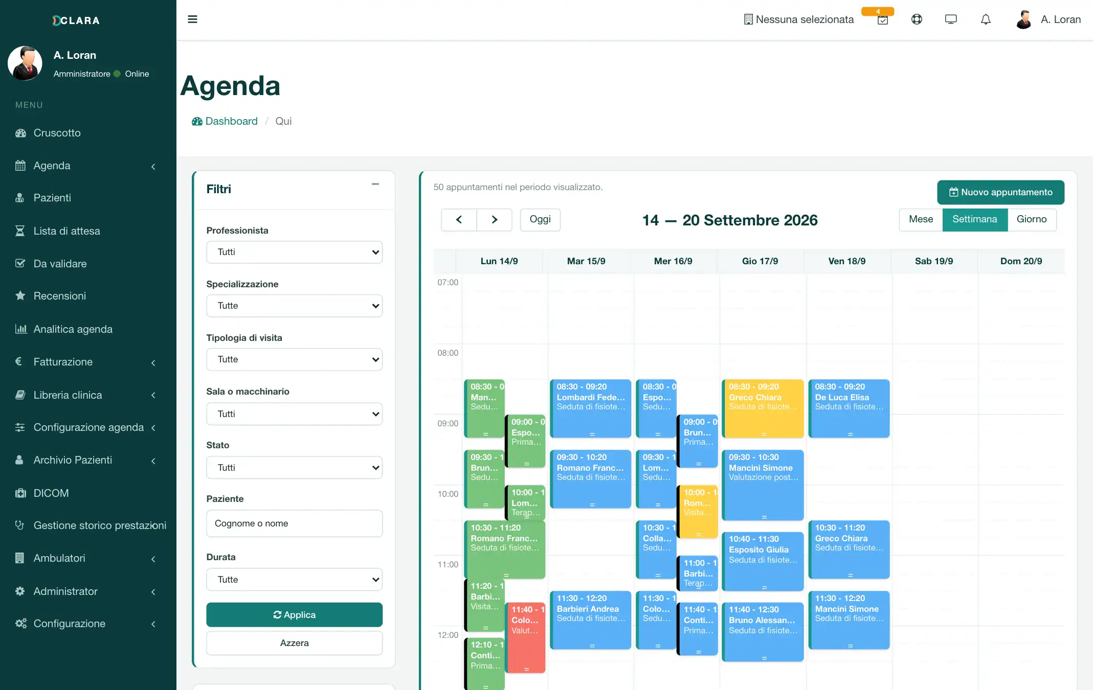 CLARA: Agenda